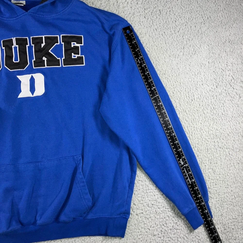 Stadium Athletics Duke‎ Hoodie Men XL Blue Graphic Logo Gorpcore Collegiate y2k